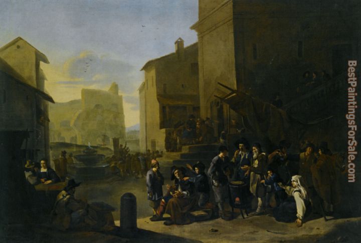 Johannes Lingelbach Paintings for sale